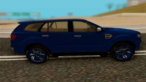 Ford Everest 2017 для GTA San Andreas вид сбоку