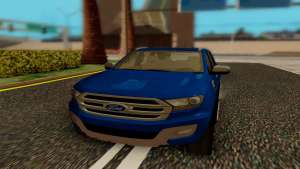 Ford Everest 2017 для GTA San Andreas передняя часть