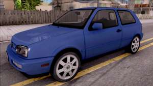 Volkswagen Golf GTI VR6 1998 для GTA San Andreas вид спереди