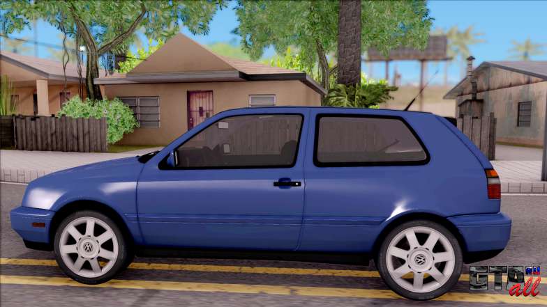 Volkswagen Golf GTI VR6 1998 для GTA San Andreas вид сбоку