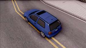 Volkswagen Golf GTI VR6 1998 для GTA San Andreas вид сверху