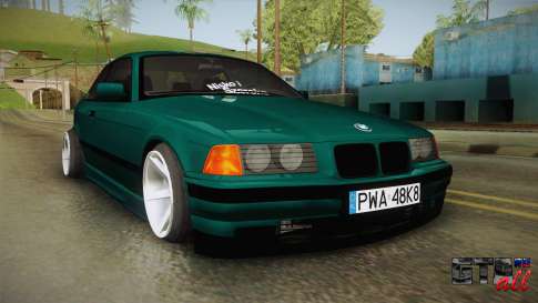 BMW M3 E36 Coupe для GTA San Andreas вид спереди