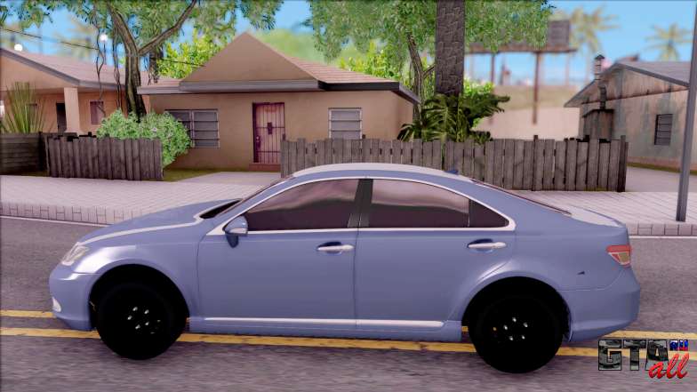 Lexus ES 350 2010 для GTA San Andreas вид сбоку