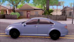 Lexus ES 350 2010 для GTA San Andreas вид сбоку