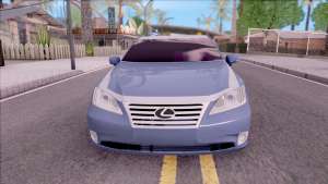 Lexus ES 350 2010 для GTA San Andreas передняя часть