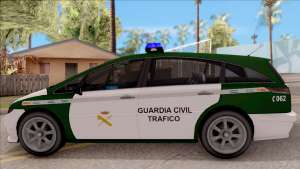 Dinka Perennial MPV Spanish Police для GTA San Andreas вид сбоку