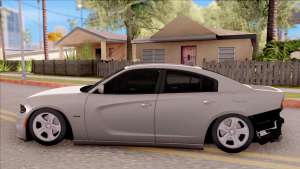 Dodge Charger RT 2016 для GTA San Andreas вид сбоку