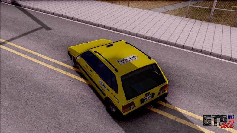 Chevrolet Sprint Taxi Colombiano для GTA San Andreas вид сверху