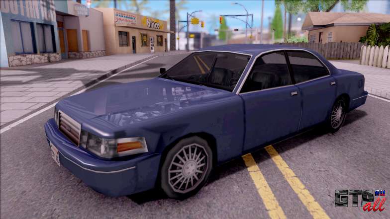 Merit CV &quot;SA Style Ford Crown Victoria&quot; для GTA San Andreas вид спереди