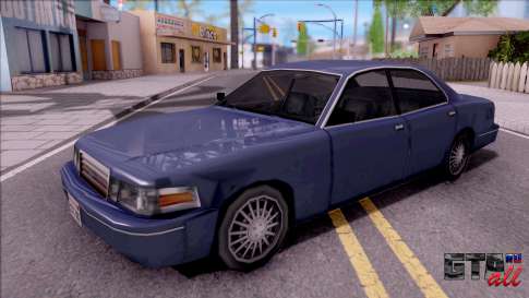 Merit CV &quot;SA Style Ford Crown Victoria&quot; для GTA San Andreas вид спереди