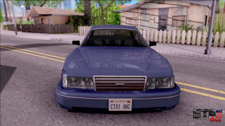 Merit CV &quot;SA Style Ford Crown Victoria&quot; для GTA San Andreas передняя часть