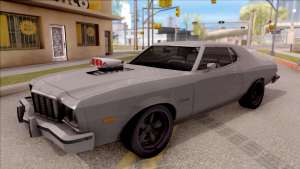 Ford Gran Torino 1975 v2 для GTA San Andreas вид спереди