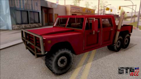 Patriot 6x6 для GTA San Andreas вид спереди