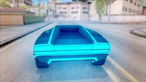 GTA V Pegassi Automan IVF для GTA San Andreas вид сзади