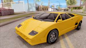 GTA V Pegassi Torero IVF для GTA San Andreas вид спереди