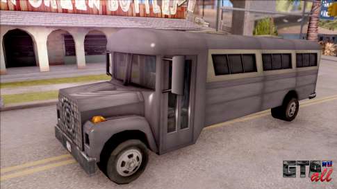 Bus from GTA 3 для GTA San Andreas вид спереди