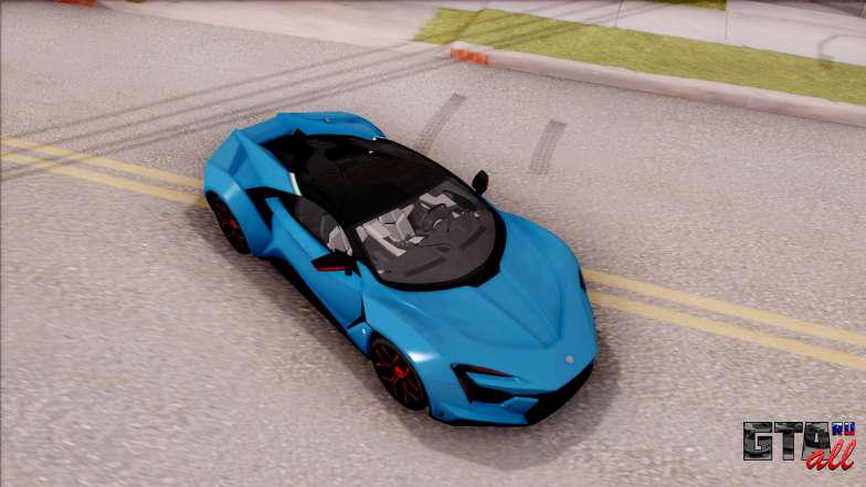 W Motors Fenyr SuperSport для GTA San Andreas общий вид