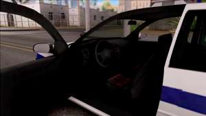 Volkswagen Golf 4 GTI Policija для GTA San Andreas салон