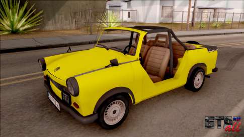 Trabant 601 Kübelwagen для GTA San Andreas вид спереди