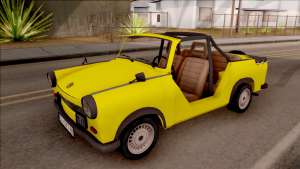 Trabant 601 Kübelwagen для GTA San Andreas вид спереди