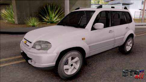 Chevrolet Niva для GTA San Andreas вид спереди