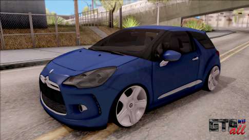 Citroen DS3 2011 для GTA San Andreas вид спереди