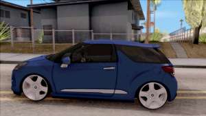 Citroen DS3 2011 для GTA San Andreas вид сбоку