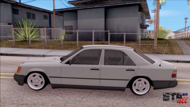 Mercedes Benz E200 W124 Stance для GTA San Andreas вид сбоку