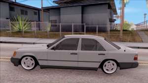 Mercedes Benz E200 W124 Stance для GTA San Andreas вид сбоку