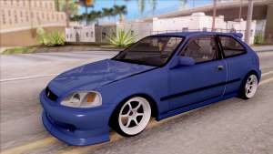 Honda EK9 Civic Stance для GTA San Andreas вид спереди