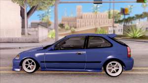 Honda EK9 Civic Stance для GTA San Andreas вид сбоку