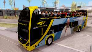 Scania Metalsur Starbus 2 Descapotable для GTA San Andreas вид спереди