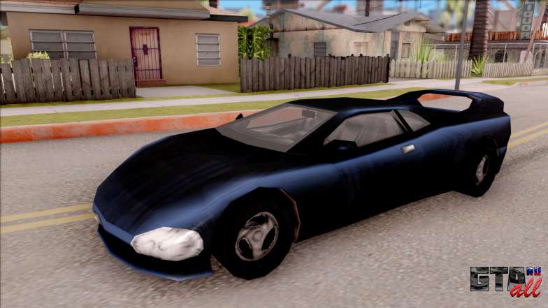 Infernus from GTA 3 для GTA San Andreas вид спереди