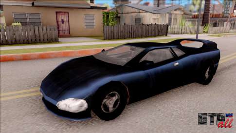 Infernus from GTA 3 для GTA San Andreas вид спереди