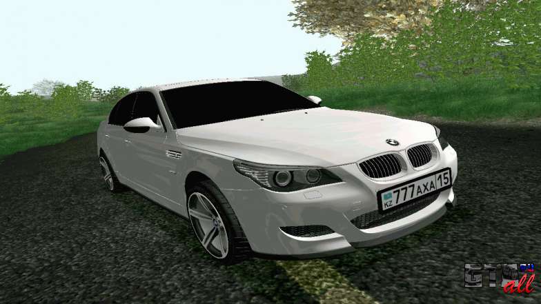 BMW M5 E60 для GTA San Andreas вид спереди