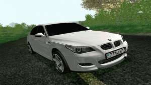 BMW M5 E60 для GTA San Andreas вид спереди