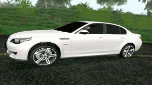 BMW M5 E60 для GTA San Andreas вид сбоку