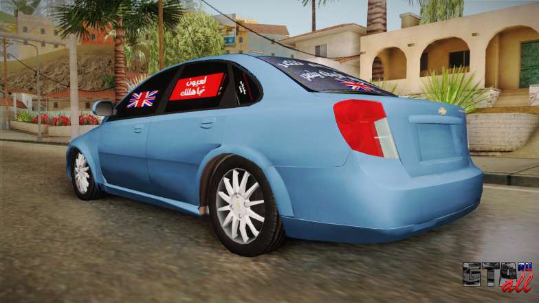 Chevrolet Optra 2010 Hajwala Saudi для GTA San Andreas вид сбоку