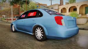 Chevrolet Optra 2010 Hajwala Saudi для GTA San Andreas вид сбоку