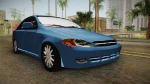 Chevrolet Optra 2010 Hajwala Saudi для GTA San Andreas передняя часть