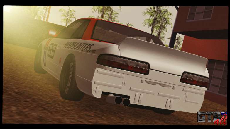 Nissan Silvia S13 Onevia для GTA San Andreas задняя часть