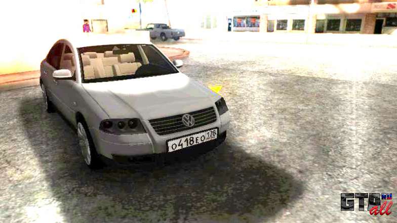 Volkswagen Passat B5 GVR для GTA San Andreas передняя часть