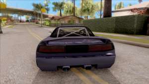 BlueRay Infernus R v1 для GTA San Andreas вид сзади