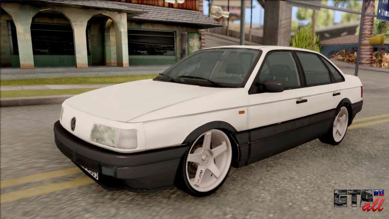 Volkswagen Passat B3 Sedan для GTA San Andreas вид спереди