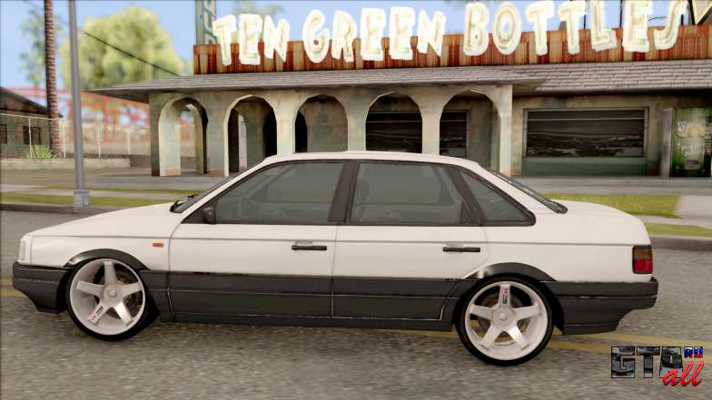 Volkswagen Passat B3 Sedan для GTA San Andreas вид сбоку