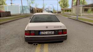 Volkswagen Passat B3 Sedan для GTA San Andreas вид сзади