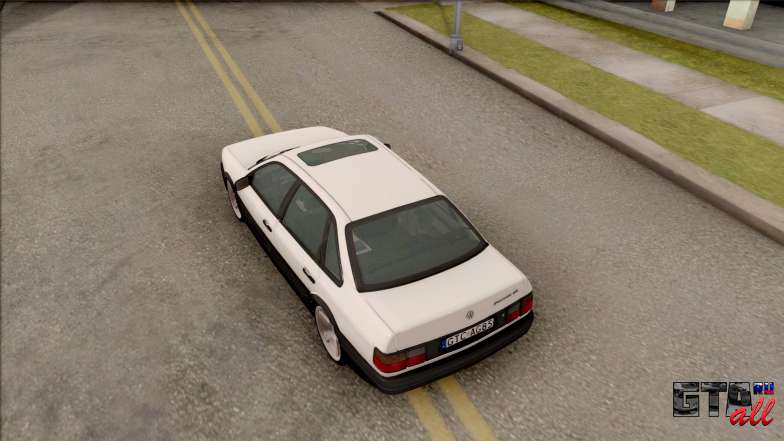 Volkswagen Passat B3 Sedan для GTA San Andreas вид сверху