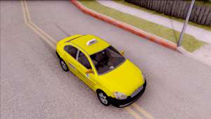 Hyundai Accent Taxi Colombiano для GTA San Andreas общий вид