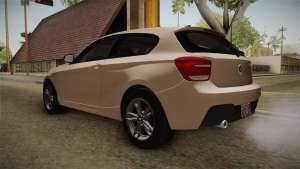 BMW M135i 2013 для GTA San Andreas задняя часть