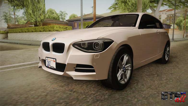 BMW M135i 2013 для GTA San Andreas передняя часть